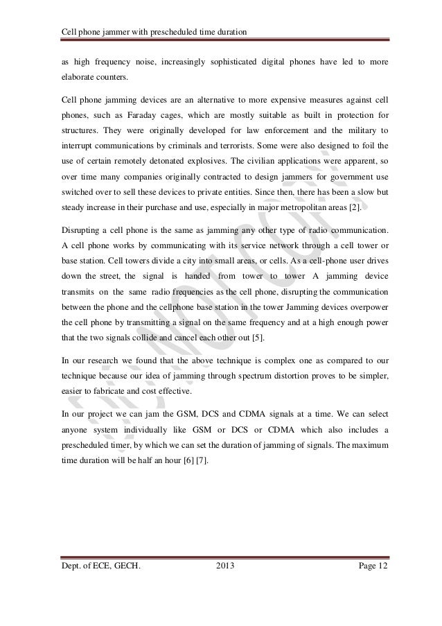 Research paper on mobile jammer in pdf
