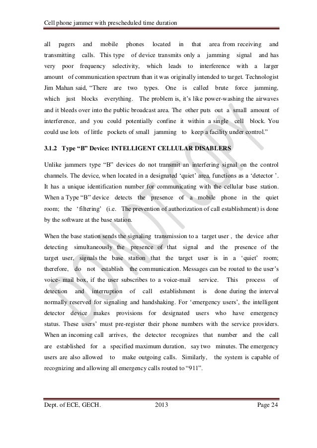 Jammer mobile pdf error - mobile jammer Oregon