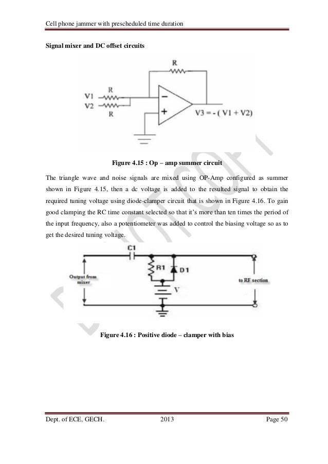 Cell phone jammer pdf | phone jammer project avalon