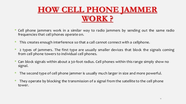 Call jammers - jammers device