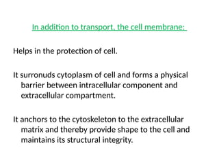 CELL PHYSIOLOGY: STRUCTURE AND FUNCTIONS | PPTX