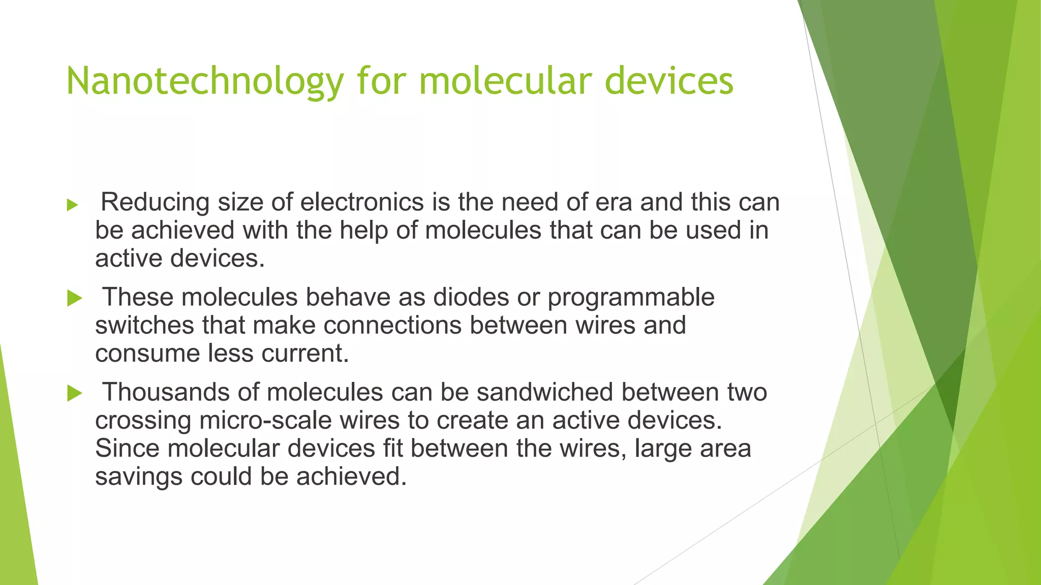 Future prospects of nanotechnology | PPTX
