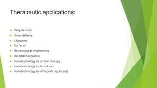 Future prospects of nanotechnology | PPTX