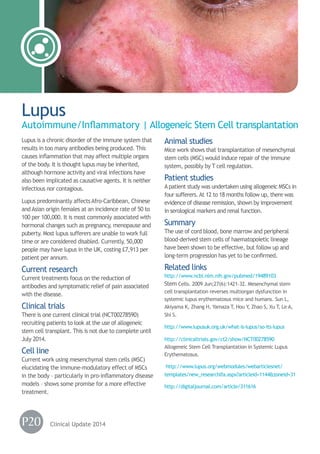Cells4 Life Latest Clinical Updates For Stem Cell Therapies