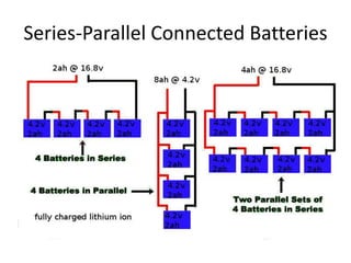 Series-Parallel Connected Batteries
 