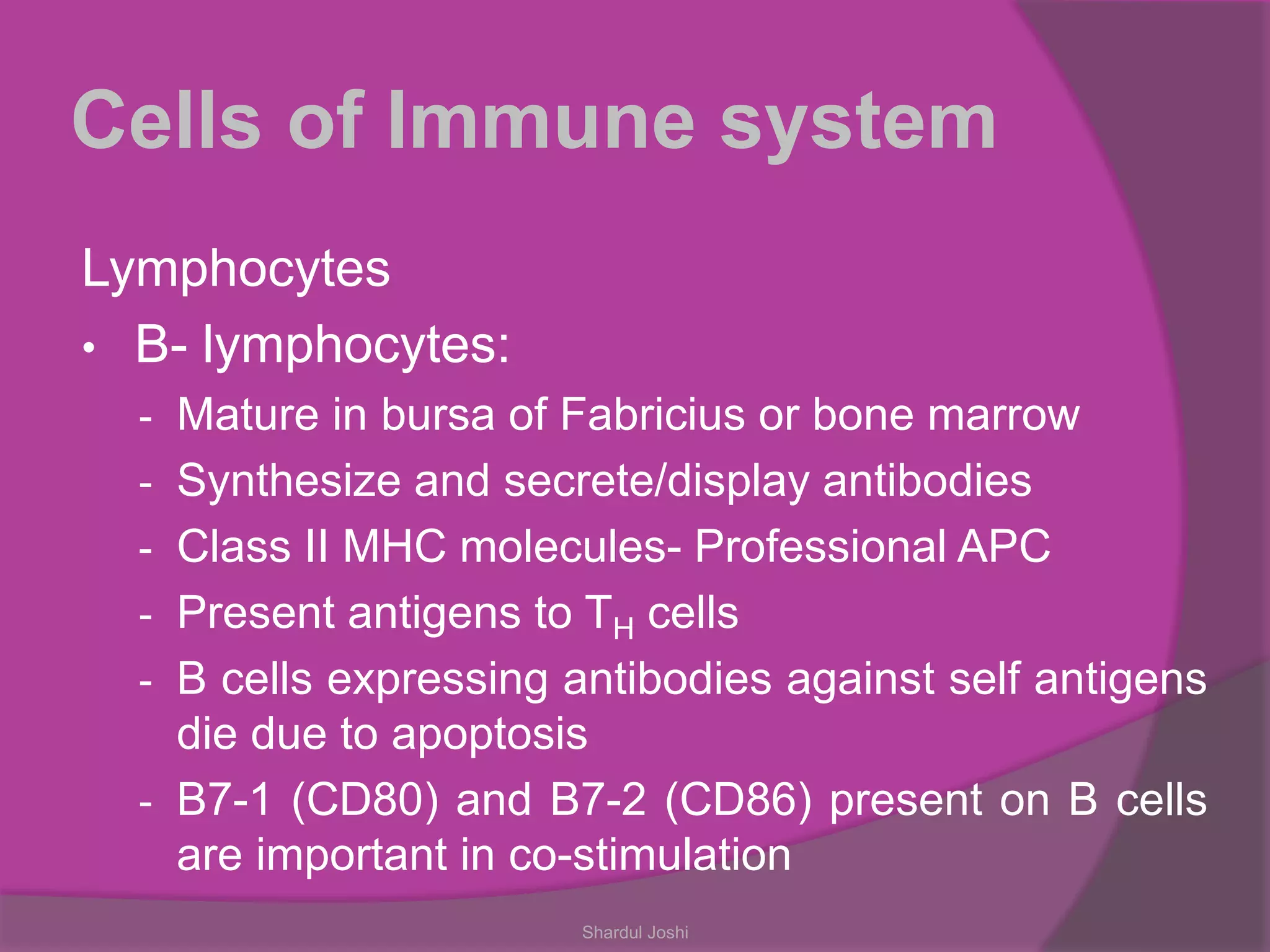 Cells and organs of immune system | PPTX