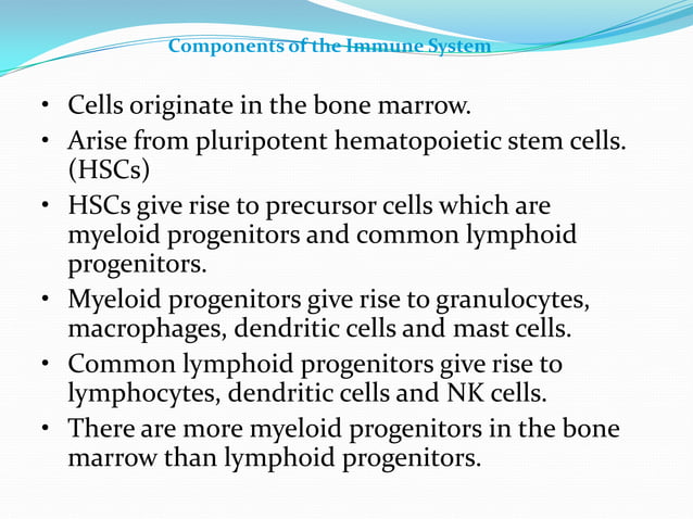 Cells and organs of the immune system | PPTX