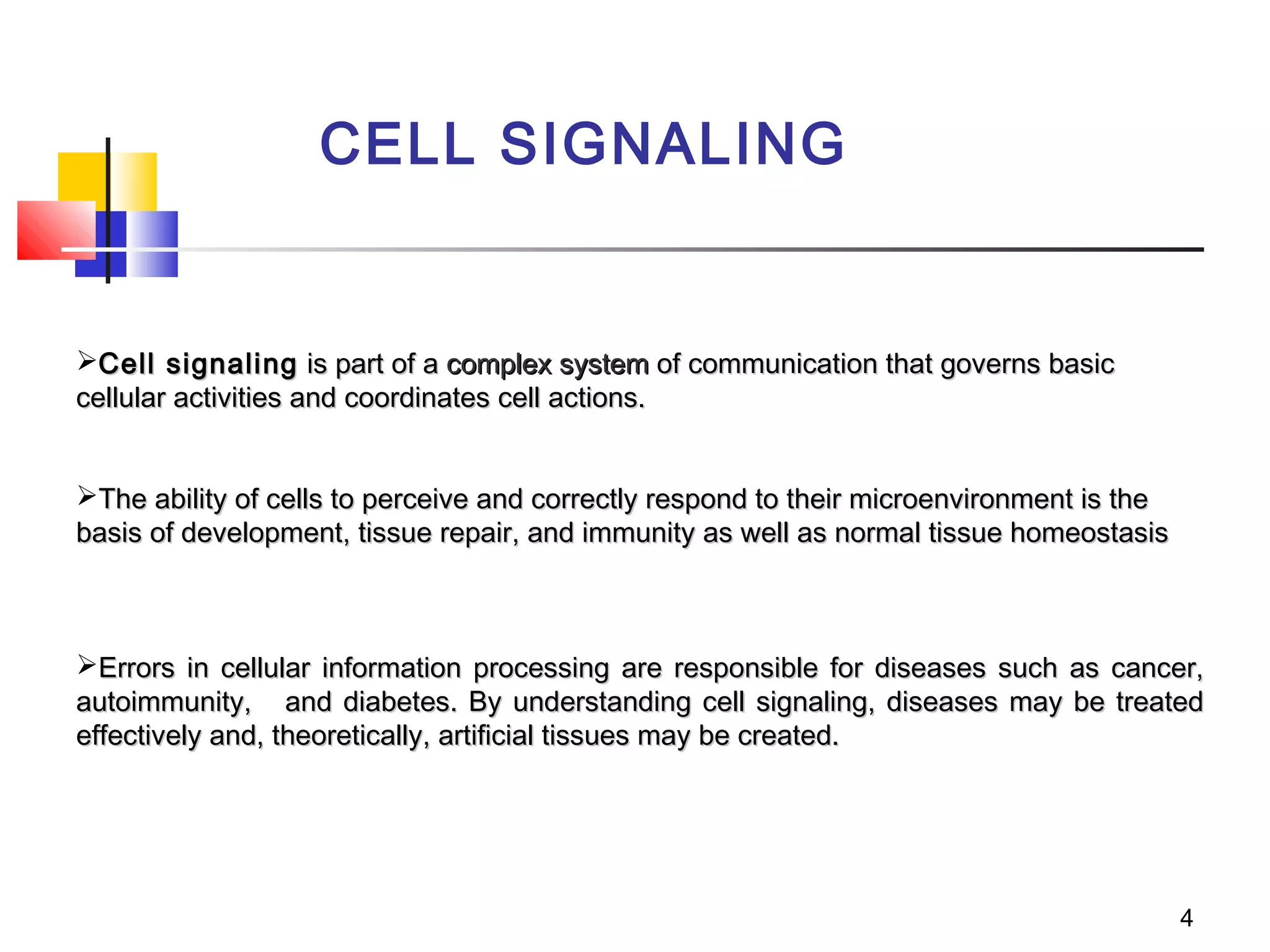 Cell signaling | PPT