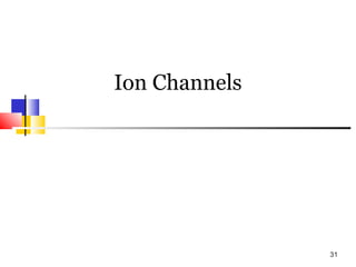 Ion Channels




               31
 