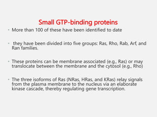 cell signaling Presentation varrious pathways of cell signaling ...