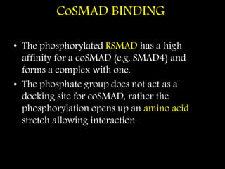 TGF Beta Pathway and Inositol Phosphate Pathway In Cell Signalling | PPTX
