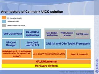 CellSIM OS Overview 1.0 | PDF | Operating Systems | Computer Software ...