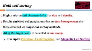 Cell Sorting Techniques | PPTX
