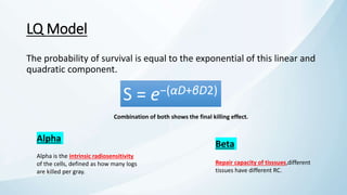 Lq Model Cell Survival Curves by Dr.Abhilash.pptx