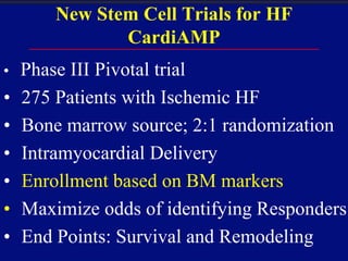 Cell therapies in heart failure | PDF
