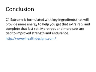 Cellucor c4 extreme review