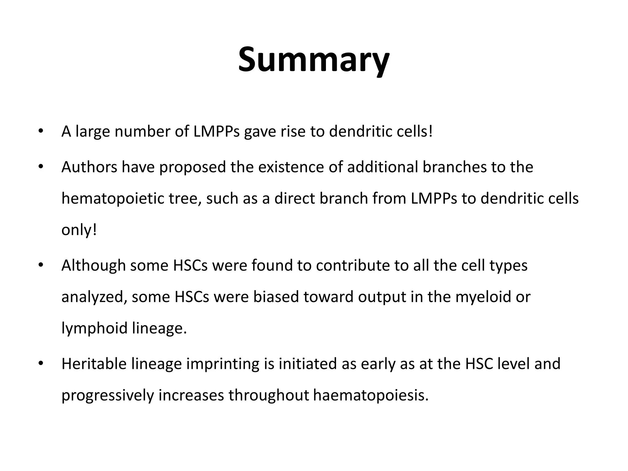Cellular barcoding’ in hematopoiesis | PPTX