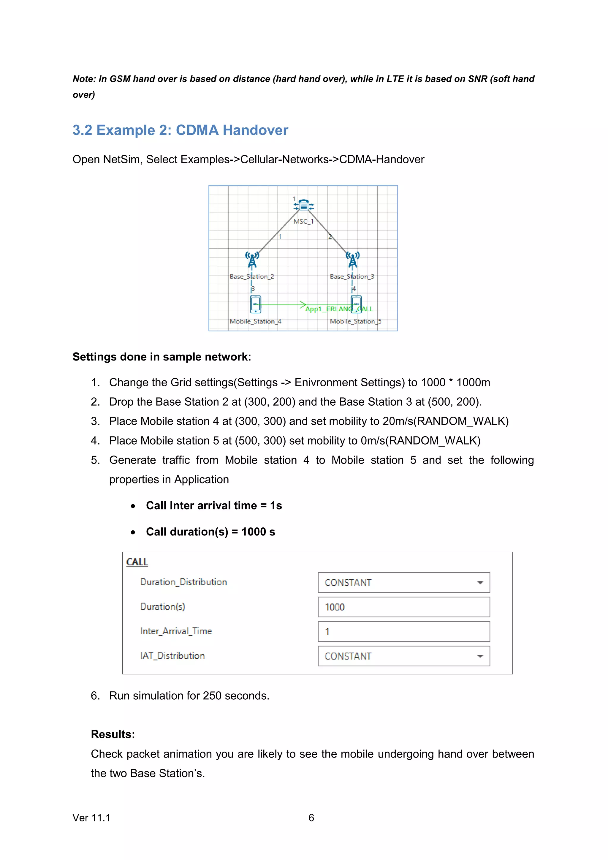 NetSim Technology Library- Cellular networks | PDF