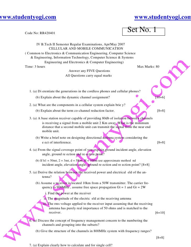 Essay on mobile communication