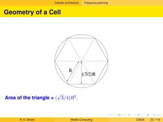 a cellular network modeled by a triangular system.... Cellular architecture | PDF
