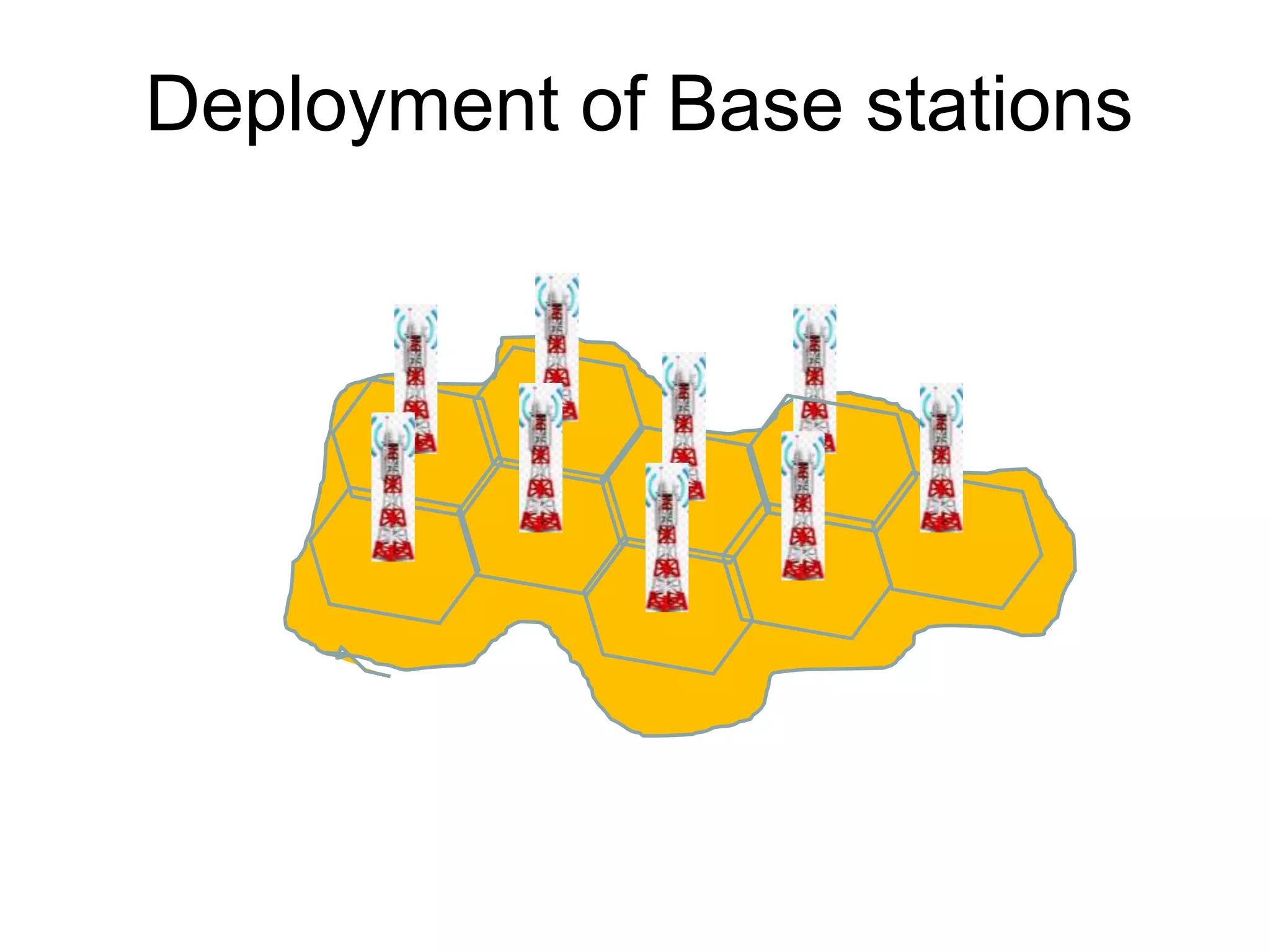 Deployment of Base stations
 