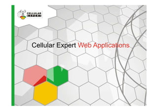 Cellular Expert Web Applications
 