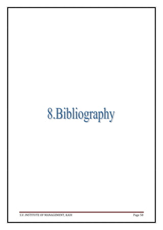 S.V. INSTITUTE OF MANAGEMENT, KADI Page 58
 