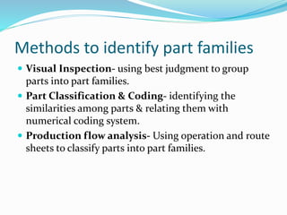 Cellular manufacturing