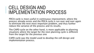 Cellular manufacturing | PPTX