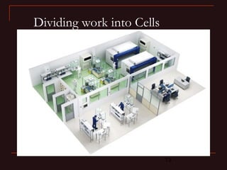 13
Dividing work into Cells
 
