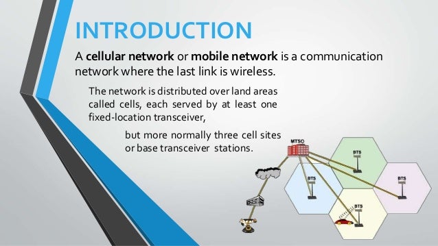 Cellular network system