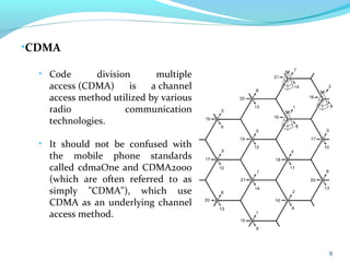 Cellular network presentation | PPT