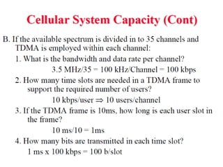 cellular Networks in mobile communication ppt | PPT