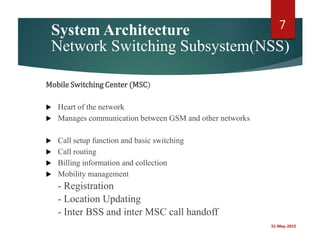 Cellular radio network | PPTX | Computer Networking | Computing