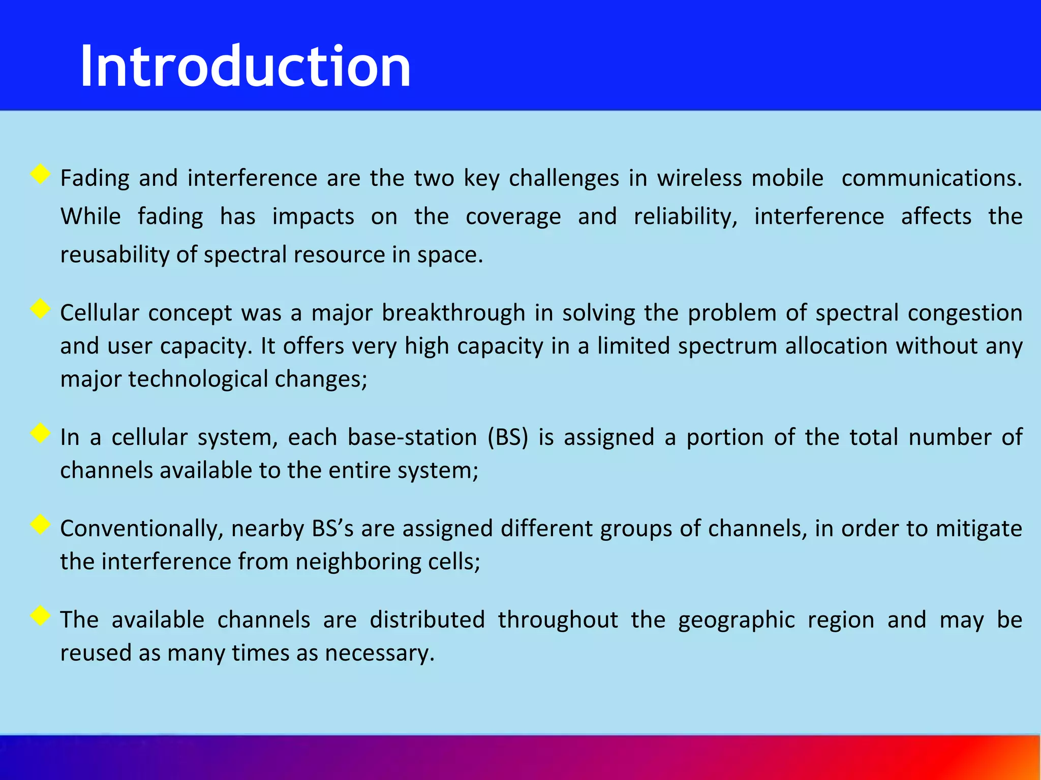 Cellular systems and infrastructure base wireless network | PPT