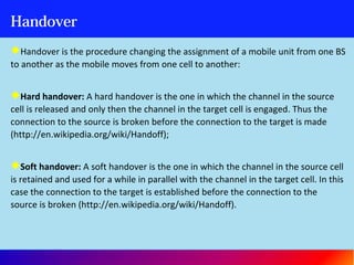 Cellular systems and infrastructure base wireless network | PPT