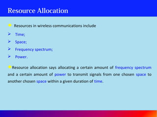 Cellular systems and infrastructure base wireless network | PPT
