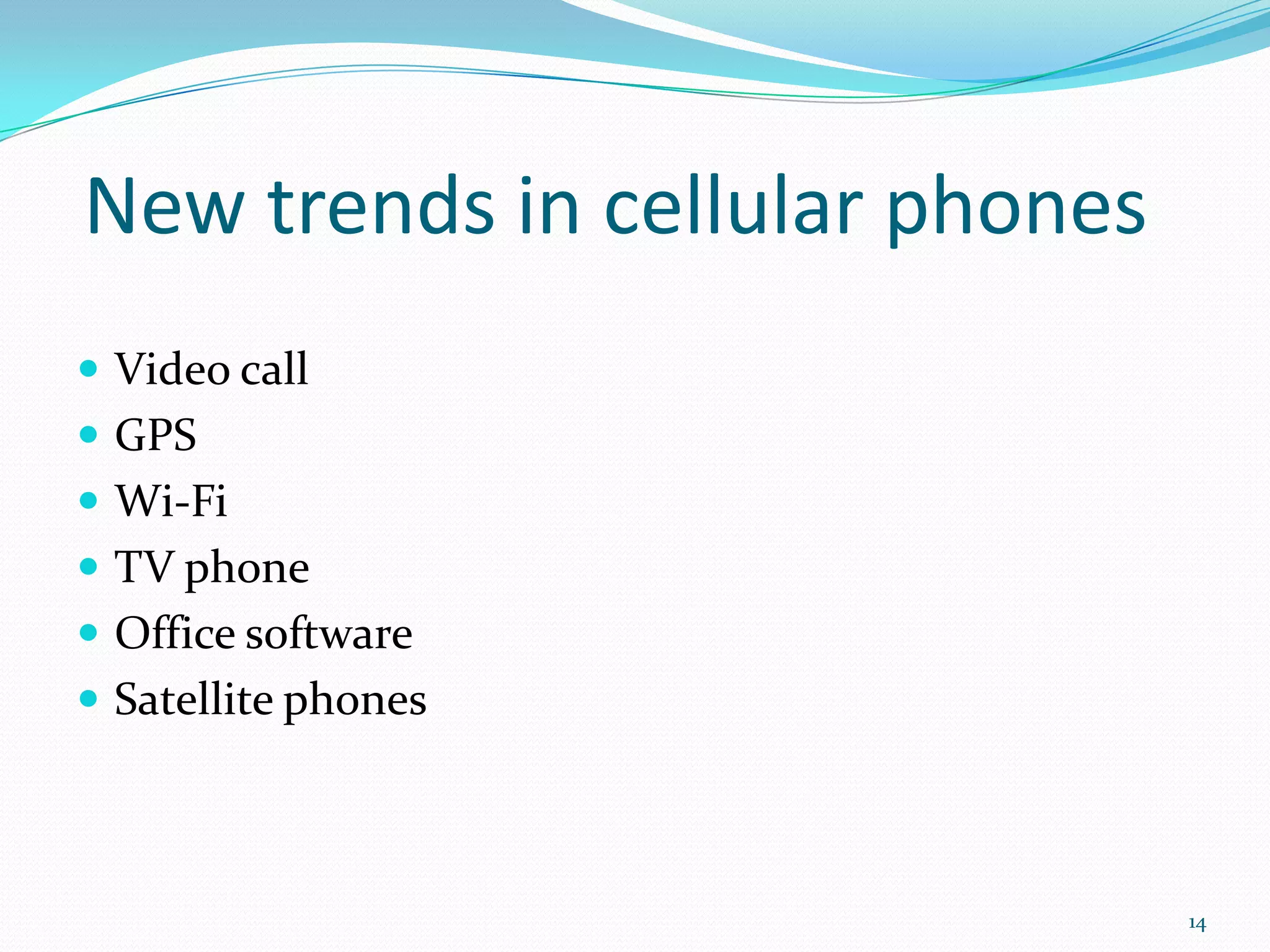 Basic operationEach cell site has a base station with a computerized 800 or 1900 MHz transceiver  and an antenna.1-10 km in radiusThe area size depends onTopographyPopulationTraffic10