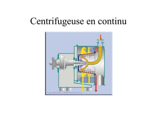 Centrifugeuse en continu
 