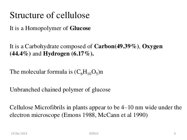 Cellulose And It U0026 39 S Properties