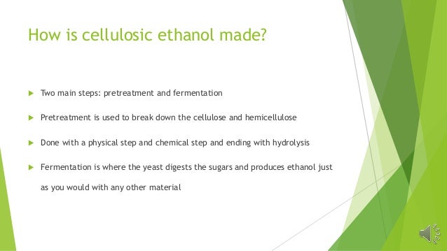 what is ethanol made of