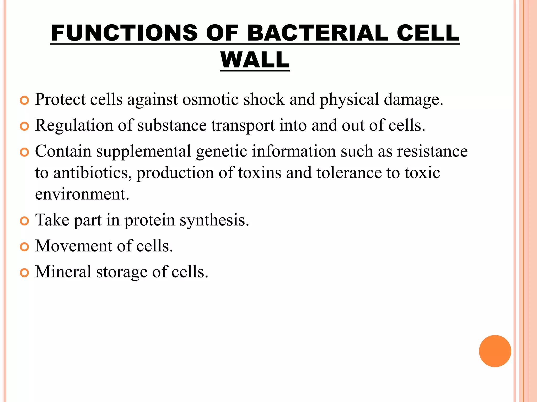Cell wall structure and function | PPTX | Biological Sciences | Science