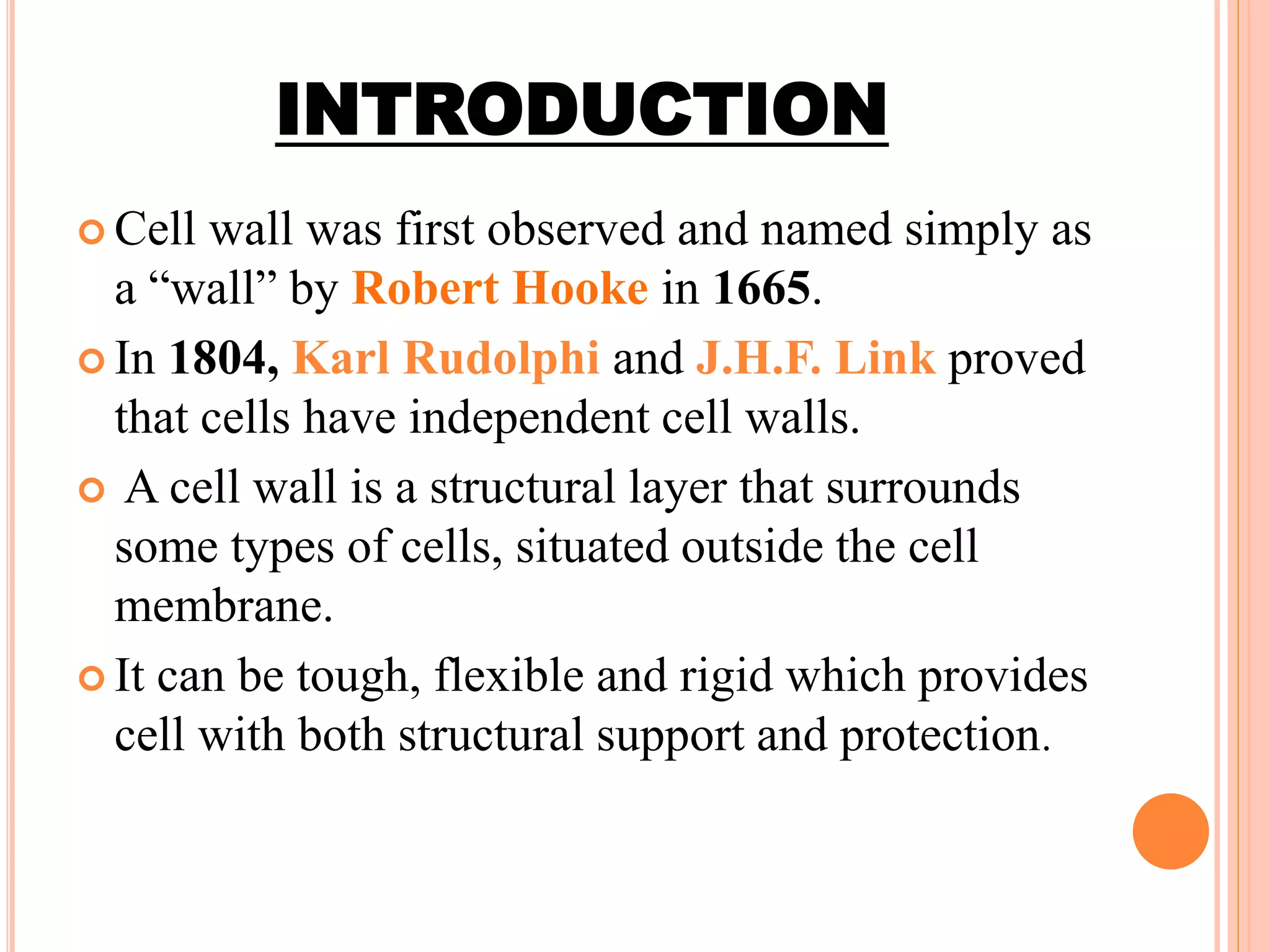 Cell wall structure and function | PPTX | Biological Sciences | Science