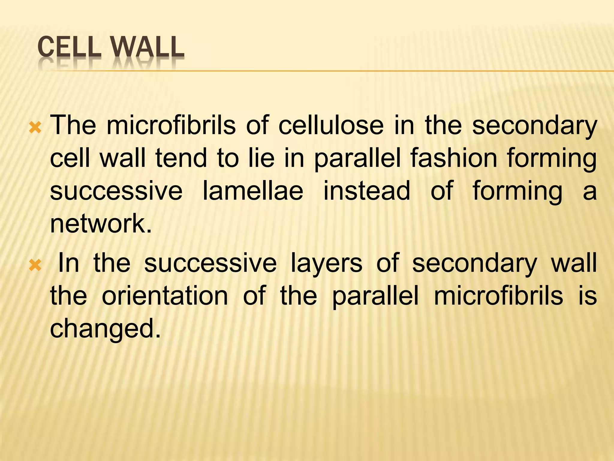 Cell wall structure and functions | PPTX