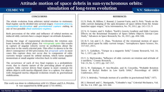 Long-Term Simulation of Space Debris Attitude Dynamics in Sun ...