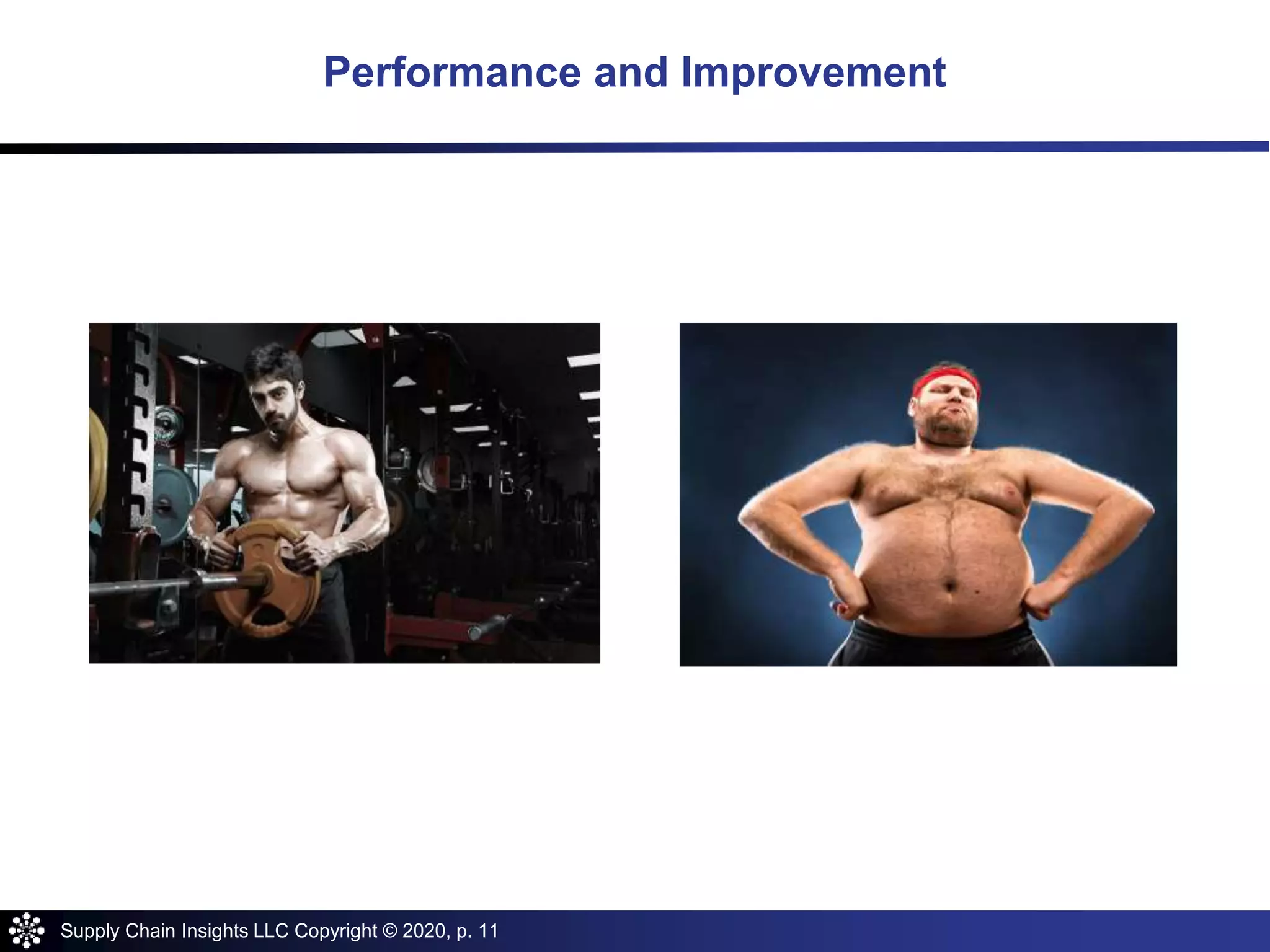 Supply Chain Insights LLC Copyright © 2020, p. 11
Performance and Improvement
 