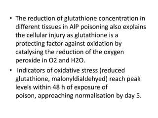 glutathione poisoning in Pregnancy The Glutathione System: A Journey
