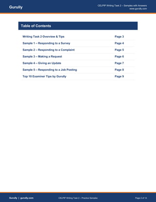 Mastering CELPIP Writing Task 2: Sample Emails & Expert Tips | PDF