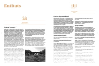 45
44
Entitats
AFA Nou de Quart
info@afanoudequart.cat
Projecte 'Pati obert'
El pati obert és una iniciativa de l’AFA 9d4t que vol do-
nar resposta a una demanda de mentores i famílies per
poder gaudir d’una estona d’esbarjo al pati de l’escola
després de l’horari lectiu i fer-ho amb les garanties
i condicions necessàries. Des de la inauguració de
l’escola l’any 2008, de manera espontània i natural, es
va generar una dinàmica d’ús del pati de l’escola en
finalitzar l’horari lectiu a la tarda. Famílies i alumnes
volien compartir una estona més, convertint el pati en
un espai de socialització únic. Aquest fet va aportar
molts beneficis perquè va contribuir a refermar, encara
més, el vincle amb el projecte educatiu del centre i amb
tota la comunitat educativa (infants, famílies i mestres).
Mantenir les portes obertes després de l’horari lectiu va
consolidar el pati com a espai de lleure segur. A més, va
ser una valuosa oportunitat per a les noves famílies per
acompanyar els seus fills i filles i donar més eines per
una adaptació més fàcil i agradable.
Tanmateix, si durant aquesta estona s’hagués produït
qualsevol incident al pati, la responsabilitat legal hauria
recaigut en la direcció de l’escola, encara que succeís en
horari no lectiu i sota la supervisió de les famílies. Per
aquest motiu, el curs 2017/2018, el Consell Escolar de
l’escola 9d4t va prioritzar la regulació d’aquest servei.
Al llarg de l’any, es va fer una recerca sobre el funciona-
ment de patis oberts a altres centres del nostre entorn
i el curs 2018/2019 es va proposar un projecte que va
incloure un sistema reglat d’ús del pati i va quedar
aprovat en l'assemblea general de l’AFA el dia 26 d’oc-
tubre de 2018. En aquesta normativa, la implicació de
les famílies i responsables de l’alumnat és vital i no pot
ser una excepció. Cal que, les persones responsables
majors d’edat de menors, s’involucrin directament en
el correcte desenvolupament de l’activitat de pati obert
mitjançant la figura de persones encarregades. Això fa
que tots i totes siguem conscients del privilegi que és
poder gaudir d’un espai com el pati obert de la nostra
escola. Quan les famílies s’involucren personalment en
una activitat, aquesta esdevé més forta, rica, diversa
i profitosa pel grup.
Malauradament, la pandèmia va fer que el projecte
quedés aturat durant dos cursos escolars, del 2020 al
2022, i ens fés adonar de la necessitat del pati obert com
a espai de retrobament per a les famílies. Actualment,
les famílies de l’escola associades a l’AFA ja poden
tornar a gaudir del pati obert ja que ofereix l’oportunitat
a les criatures i al món adult d’establir relacions amb
altres famílies de l’escola i crear vincles de cohesió en
un entorn segur, tranquil i conegut per la mainada.
Fundació Oncolliga
Girona
Càncer i salut bucodental
Segurament heu sentit a parlar de tractaments contra el
càncer, com la quimioteràpia o la radioteràpia. Aquests
tractaments s'apliquen depenent del tipus de tumor
i de la fase de creixement en la qual es trobi. Són teràpies
imprescindibles per al tractament i la cura de la malaltia,
però també poden ocasionar alguns efectes secundaris
que és important tenir en compte.
Les complicacions en la salut bucodental són algunes de
les més comunes, sobretot per diagnòstics de càncer de
cap i de coll. Per això, recentment es va celebrar a la seu
de la Fundació Oncolliga Girona una xerrada informativa
sobre aquesta temàtica, a càrrec d'Agnès Ministral, odon-
tòloga d'Atenció Primària, i Cristina Cortés, presidenta
de Dentistes Solidaris. En aquest article recollim les
principals recomanacions que s'hi van exposar.
Abans de començar el tractament:
Anar a una visita odontològica per fer-se una revisió
i sanejar la boca.
Com prevenir les patologies orals mentre estem
en tractament:
Càries i sagnat de geniva: Raspallat de dents durant dos
minuts, 3 cops l'endemà de cada àpat. Utilitzar raspall
suau i pasta de dents amb alt contingut de fluor (2500
ppm). Qui rep o ha rebut tractament de radioteràpia a
cap i coll, no glopejarà amb aigua després del raspallat,
ni beurà ni menjarà durant 30 minuts, així el fluor podrà
actuar més estona. Fer servir la cinta dental només un
cop al dia, preferible al raspallat de la nit.
Fer servir els raspalls interproximals de diferents mides
depenent de l'espai a netejar, mínim un cop al dia.
Fer servir l'irrigador per netejar per sota les pròtesis
fixes i implants, posar perpendicular al lloc a netejar.
Netejar les pròtesis removibles amb pastilles
netejadores que venen a la farmàcia.
Netejar la llengua al matí o al vespre amb el netejador
lingual que venen a la farmàcia.
No prendre begudes ensucrades i fer una dieta en
pocs sucres.
Glopejar aigua i bicarbonat després de vomitar per
neutralitzar l'àcid, no raspallar-se les dents fins 15
minuts després de vomitar.
Mucositis i candidiasis
Fer glopejos d'infusió de camamilla, farigola, una
culleradeta de bicarbonat i 15 gotes de pròpolis, 3 cops
l'endemà dels menjars i del raspallat. Qui rep o ha re-
but tractament de radioteràpia a cap i coll, esperarà 30
minuts després del raspallat per fer aquests glopejos.
Menjar cada dia un iogurt natural sense sucre i l'última
cullerada deixar-la sobre la llengua una estona; fa de pro-
biòtic i ajuda a restablir l'equilibri de la microbiota oral.
Com tractar les patologies orals que poden aparèixer
durant el tractament:
Aftes: Col·lutori de clorhexidina 0,05% manteniment,
col·locar només a sobre de la llaga (afta) amb un aplicador
per desinfectar-la i a sobre posar-hi gel d'àcid hialurònic.
Si hi ha moltes aftes, és millor glopejar un minut amb la
clorhexidina abans de posar el gel d'àcid hialurònic.
Boqueres: Hi ha tres tractaments, a escollir el que vagi
millor a cada cas:
• Clorhexidina 0,20% gel, dues vegades al dia, a les
comissures labials.
• Pomada amb mupirocina, tres cops al dia, a les
comissures labials.
• Pomada amb tres principis actius: Neomicina,
Triamcinolona i Nistatina, 3 cops al dia a les
comissures labials.
Boca seca o amb sensació de cremor: Gel lubricant
per a les mucoses, guardar a la nevera i posar tantes
vegades com es necessiti. Es pot trobar a la farmàcia.
Beure 1,5 l d'aigua al dia i fer glopejos d'aigua freqüents.
 