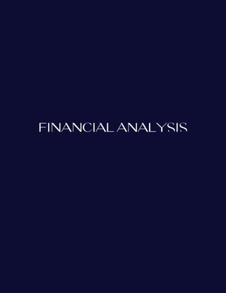 FINANCIAL ANALYSIS
 